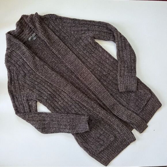 Barefoot Dreams Women's Brown Cardigan - Picture 2 of 9